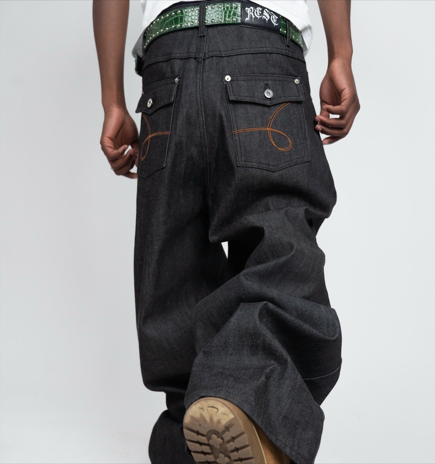 Black Selvedge Denim