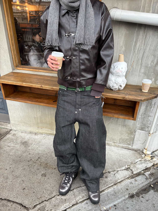 Black Selvedge Denim